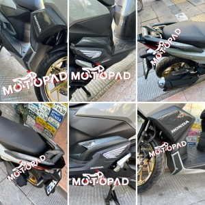 نمونه کار نصب شده پد کامل بدنه کلیک و واریو 160