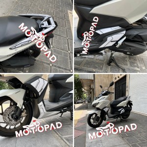 نمونه نصب شده پد کامل بدنه کلیک 160 و واریو 160