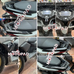 نمونه نصب شده پد کامل بدنه کلیک 160 و واریو 160