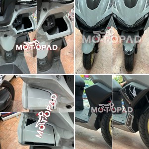 نمونه کار نصب شده پد کامل بدنه کلیک 160 و واریو 160