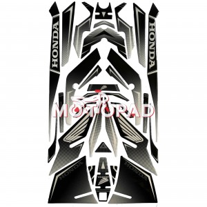 پد کامل بدنه ژله ای هوندا click 160 مدل مشکی سایه سفید