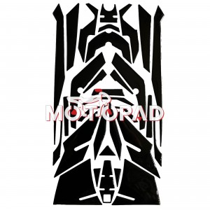 پد کامل بدنه ژله ای هوندا click 160 مدل مشکی پیانویی بدون نوشته