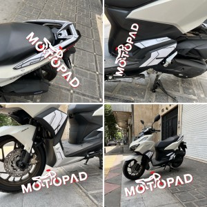 نمونه کار نصب شده پد کامل بدنه کلیک 160 و واریو 160