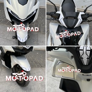 نمونه کار نصب شده پد کامل بدنه کلیک 160 و واریو 160