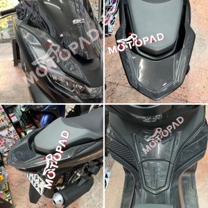 نمونه کار نصب شده پد کامل بدنه پی سی ایکس 160