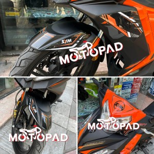 نمونه کار نصب شده پد کامل بدنه اس وای ام لاکی 185