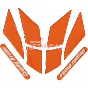 پد ژله ای گلگیر جلوی موتور سیکلت کلیک 150 مدل نارنجی