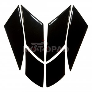 پد ژله ای گلگیر جلوی موتور سیکلت کلیک 150 اتاق قدیم مدل مشکی