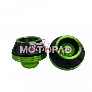 پروتکشن چرخ جلو موتور سیکلت مدل مشکی سبز