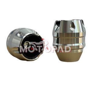 پروتکشن چرخ جلو آلیاژ سنگین موتور سیکلت مدل نقره ای