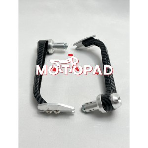 هندگارد کربن موتور سیکلت مدل نقره ای