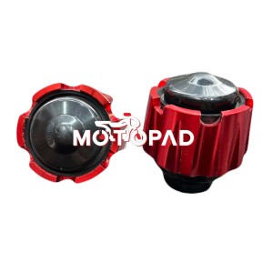 پروتکشن چرخ جلو موتور سیکلت ستاره ای مدل مشکی قرمز