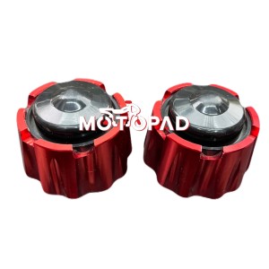 پروتکشن چرخ جلو موتور سیکلت ستاره ای مدل مشکی قرمز