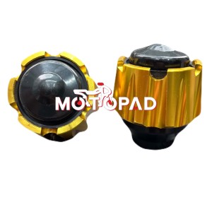 پروتکشن چرخ جلو موتور سیکلت ستاره ای مدل مشکی طلایی