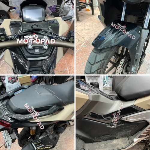 نمونه کار نصب شده پد کامل بدنه موتورسیکلت Honda ADV 160