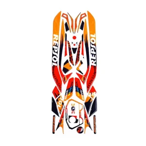 پد کامل بدنه ژله ای موتورسیکلت کلیک 150 Click مدل Repsol