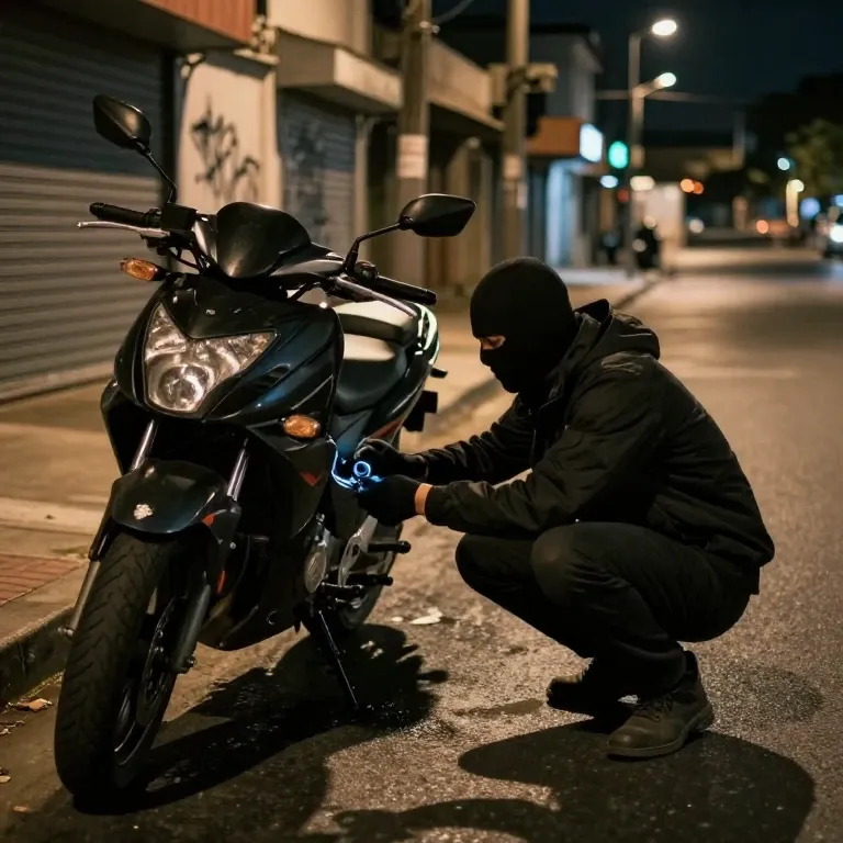چطور موتور سیکلت خود را ضد سرقت کنیم
