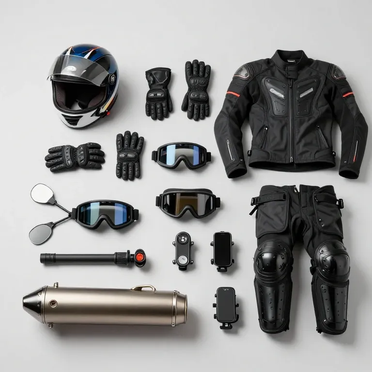 راهنمای جامع اکسسوری موتور سیکلت 