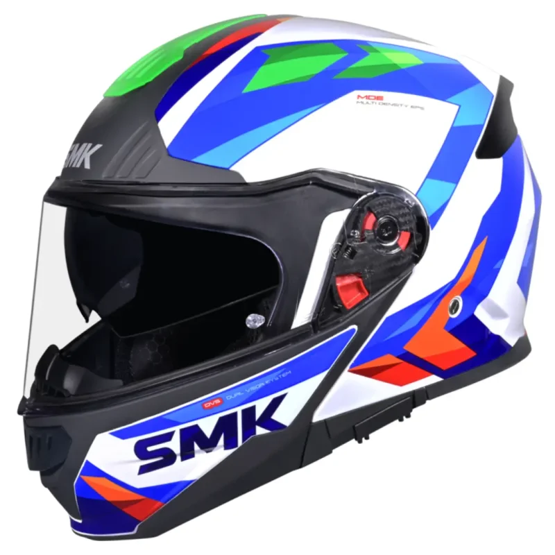 کلاه کاسکت فک متحرک SMK مدل GULLWING CHARGER