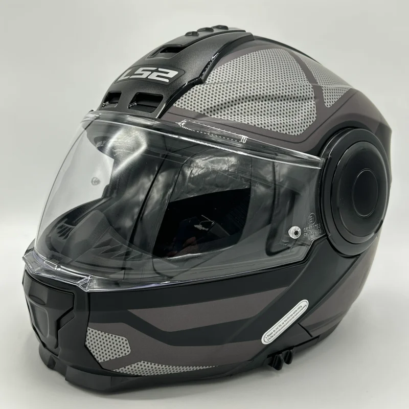 کلاه کاسکت فک متحرک LS2 مدل SCOPE PURPLE