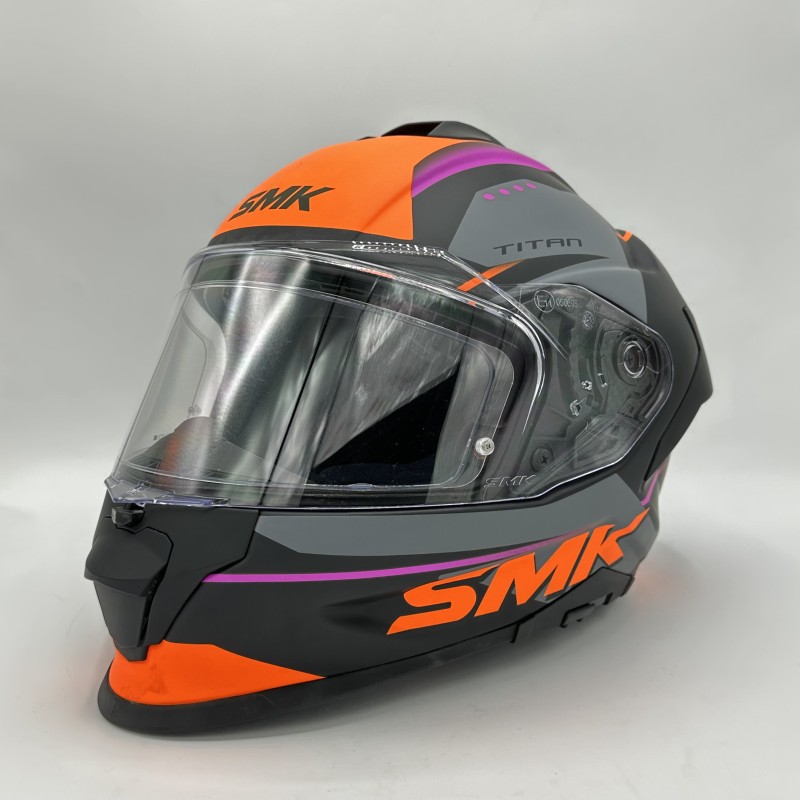 کلاه کاسکت فک ثابت SMK TITAN SPORTER مدل MA-279