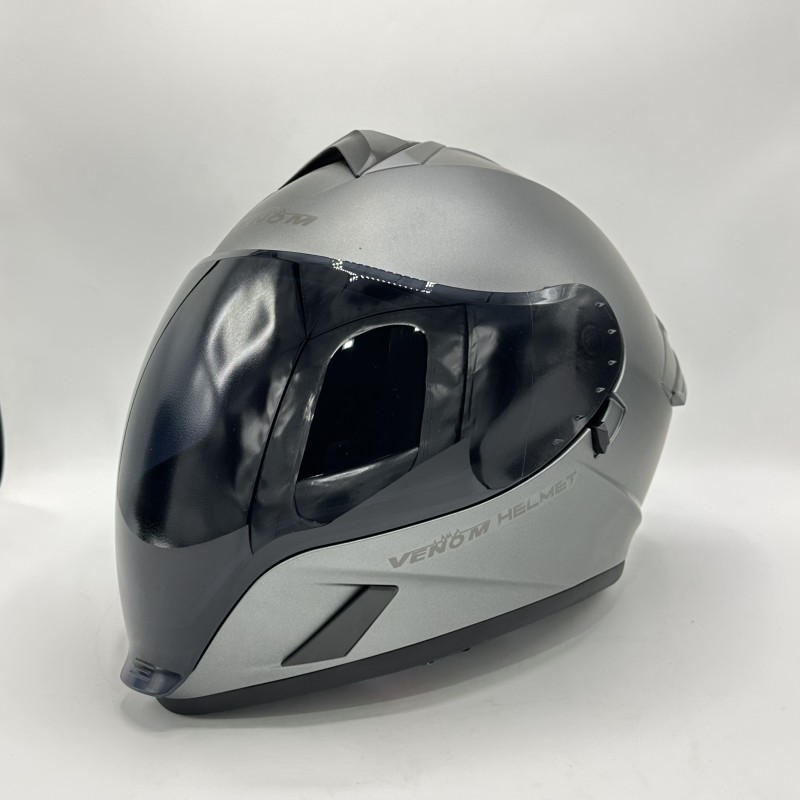 کلاه کاسکت فول فیس VENOM مدل GREY