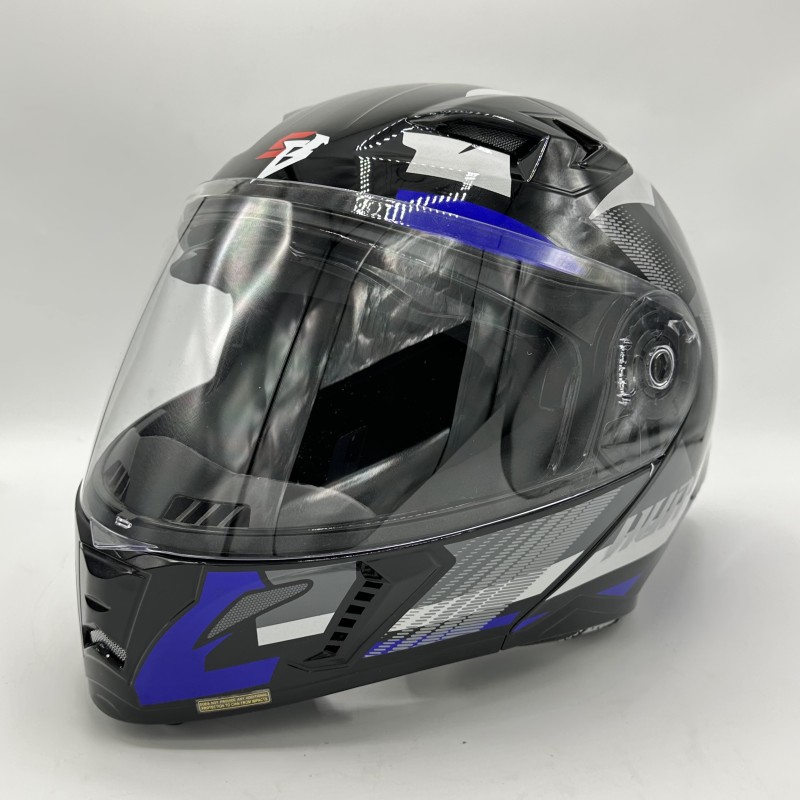 کلاه کاسکت فک متحرک STEELBIRD مدل SBA-20 BLACK BLUE