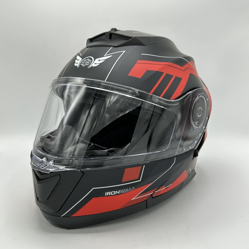 کلاه کاسکت فک متحرک NOBO مدل 160 BLACK2