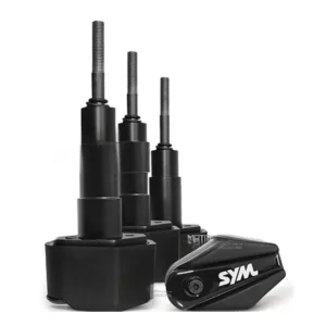 پروتکشن بدنه موتور سیکلت مناسب برای SYM NA 180  بسته سه عددی مدل RED