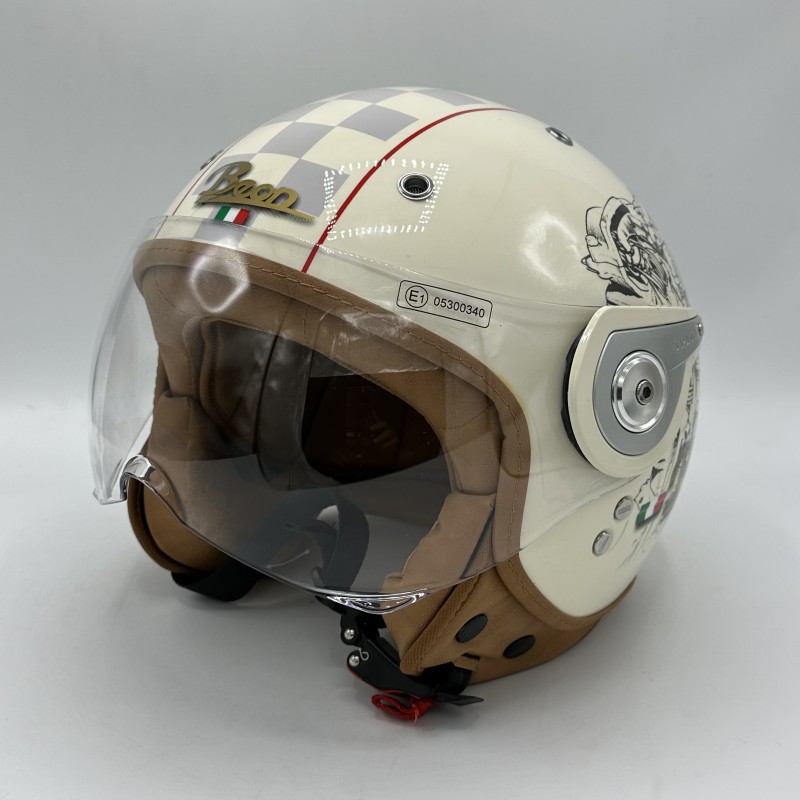 کلاه کاسک بدون‌فک BEON مدل B110A ENGINE