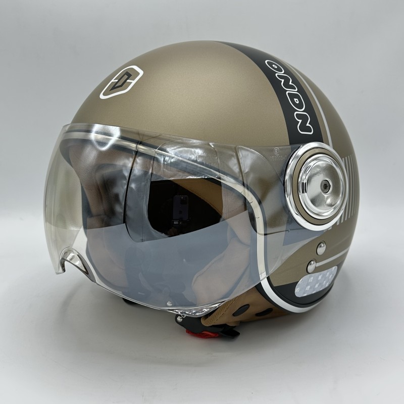 کلاه کاسک بدون‌فک BEON مدل B110 BROWN