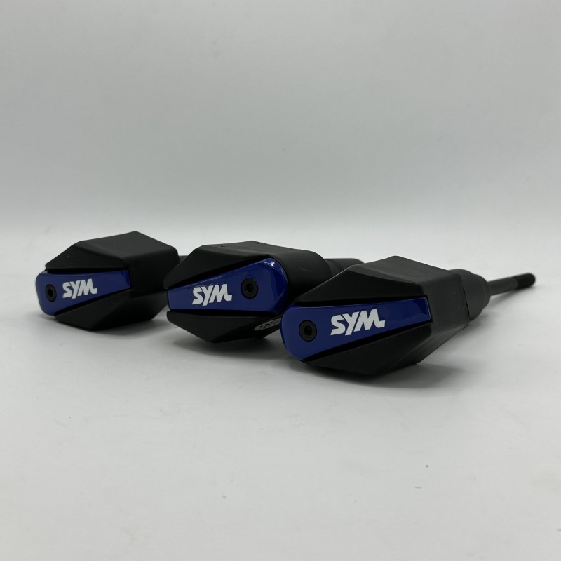 پروتکشن بدنه موتور سیکلت مناسب برای SYM NA 180  بسته سه عددی مدل BLUE