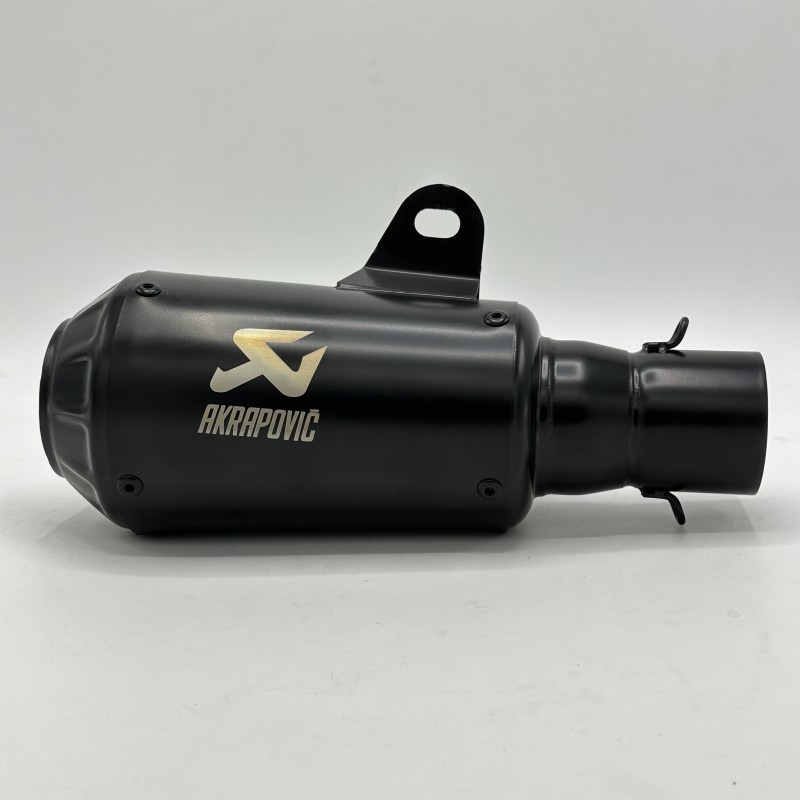 اگزوز  قهرمانی موتورسیکلت AKRAPOVIC باطومی کوتاه مدل BLACK