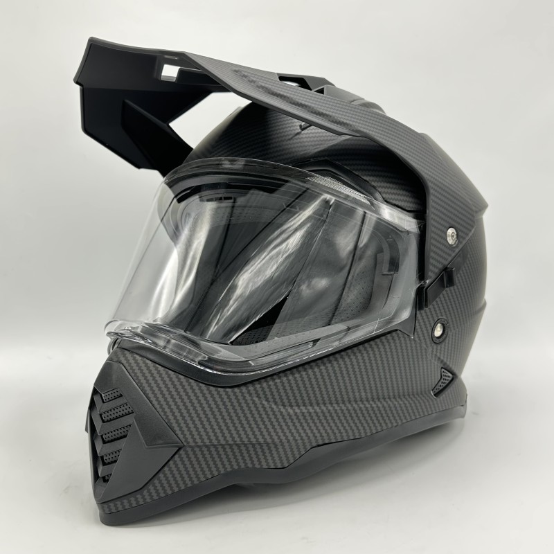 کلاه کاسکت فک ثابت ادونچری MA2 902 مدل CARBON