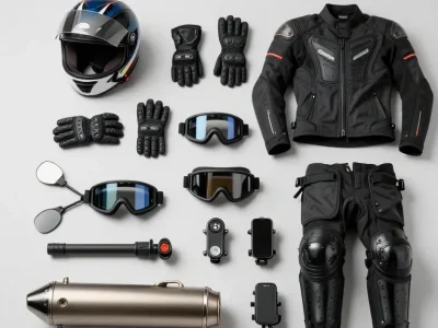 راهنمای جامع اکسسوری موتور سیکلت 