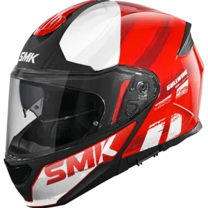 کلاه کاسکت فک متحرک SMK مدل  GULLWING TOURLEADER RED