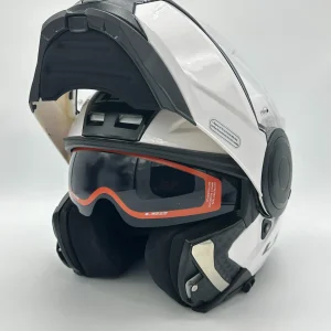 کلاه کاسکت فک متحرک LS2 مدل SCOPE WHITE