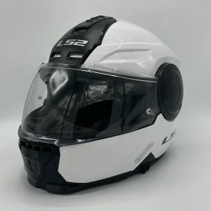 کلاه کاسکت فک متحرک LS2 مدل SCOPE WHITE