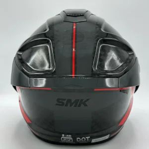 کلاه کاسکت فک ثابت SMK TITAN CARBON NERO مدل GL-263