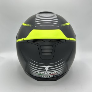 کلاه کاسکت فک متحرک TEKNO مدل BLACK PHOSPHORUS