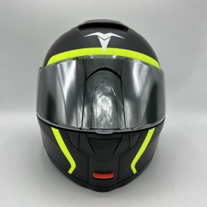 کلاه کاسکت فک متحرک TEKNO مدل BLACK PHOSPHORUS