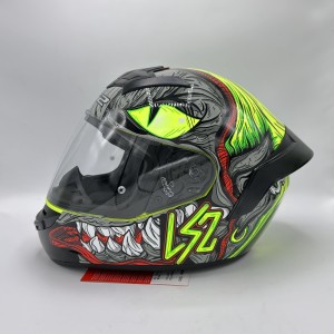 کلاه کاسکت فک ثابت LS2 FF352 مدل  ROOKIE SNAKE