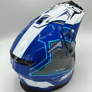 کلاه کاسکت فک ثابت کراسی SMK ALLTERRA مدل MAVERIX GL-521