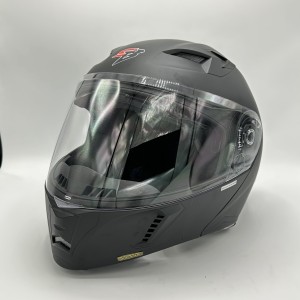 کلاه کاسکت فک متحرک STEELBIRD مدل SBA-20 BLACK MATTE