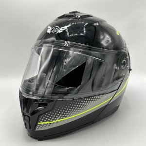 کلاه کاسکت فک متحرک NOBO مدل 166 BLACK