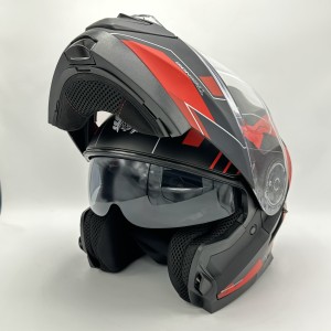 کلاه کاسکت فک متحرک NOBO مدل 160 BLACK2