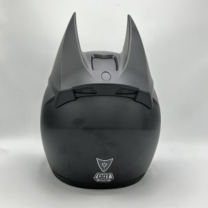 کلاه کاسکت فک ثابت دخترانه بتمنی VENOM مدل BLACK MATTE