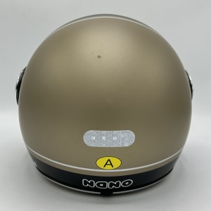 کلاه کاسک بدون‌فک BEON مدل B110 BROWN