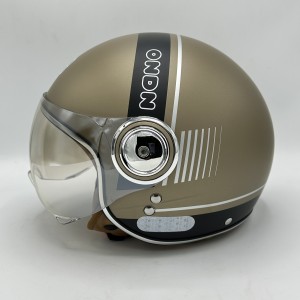 کلاه کاسک بدون‌فک BEON مدل B110 BROWN