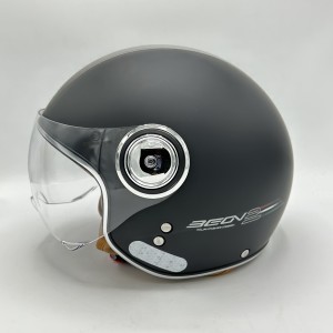 کلاه کاسک بدون‌فک BEON مدل B110 BLACK MATTE
